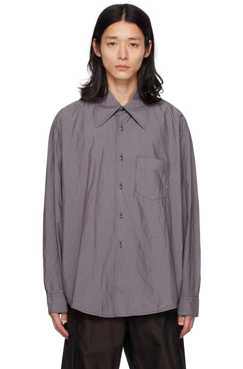 Our Legacy Coco 70s Shirt - Purple | Garmentory 