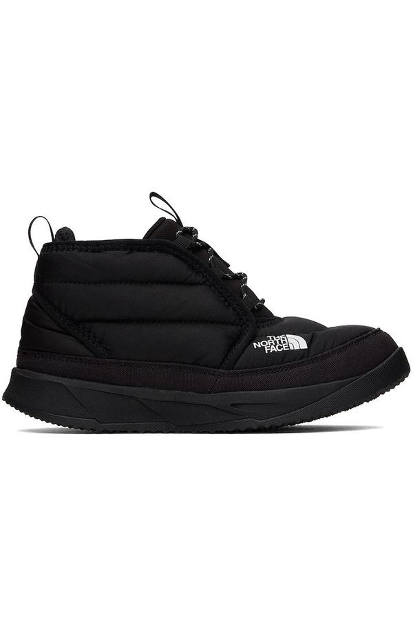 The North Face Chukka Black Quilted Lace-Up Men’s Winter Boots Nuptse Traction Chukkas | The North Face main image 3