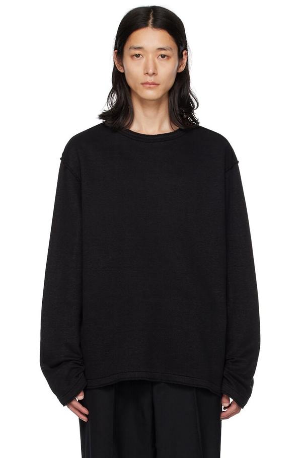 Our Legacy Inverted Sweatshirt - Black | Garmentory
