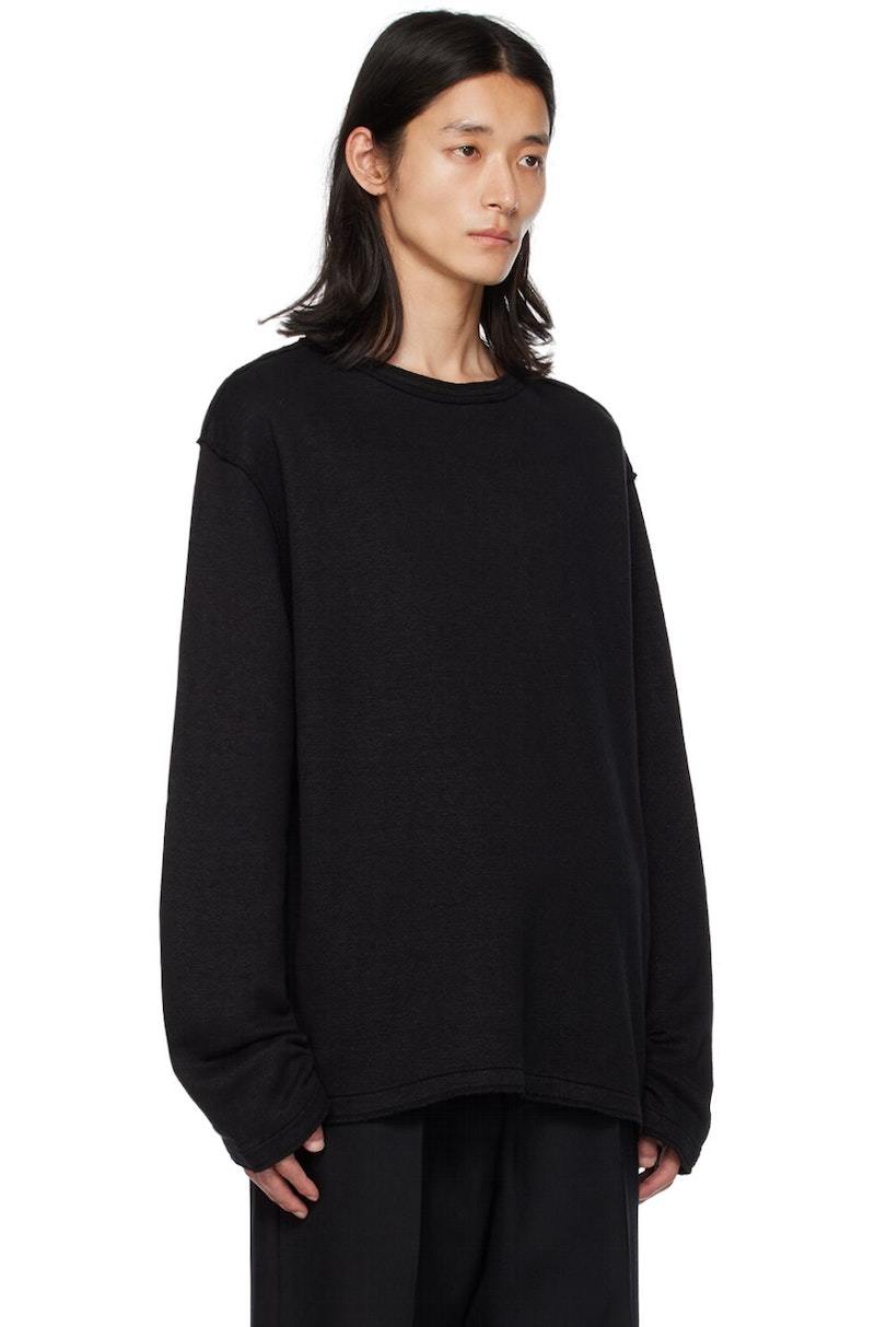 Our Legacy Inverted Sweatshirt - Black | Garmentory