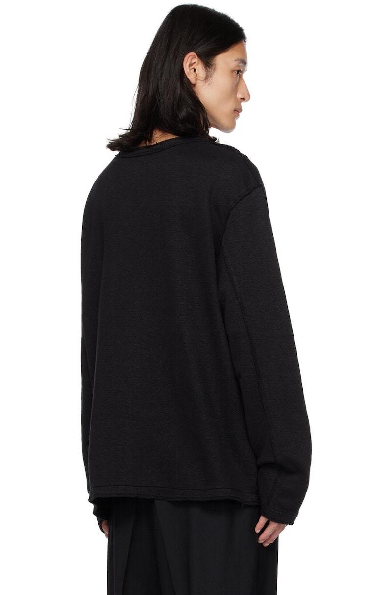 Our Legacy Inverted Sweatshirt - Black | Garmentory