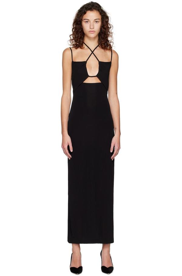 cherry halter dress Estellina Halter Mini Dress