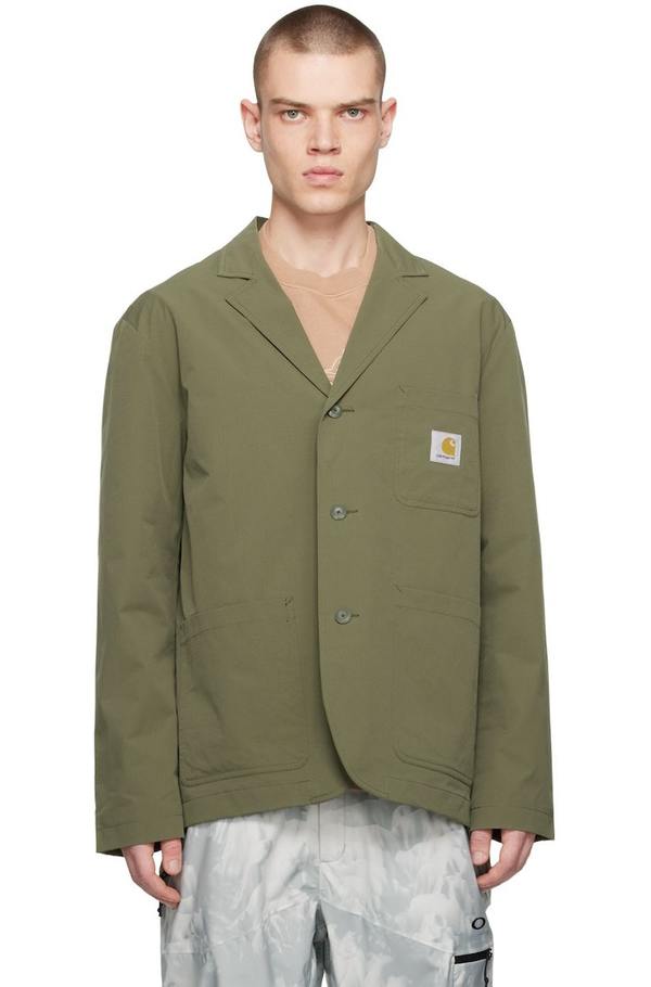 Carhartt Work In Progress Khaki Montana Blazer - Seaweed | Garmentory