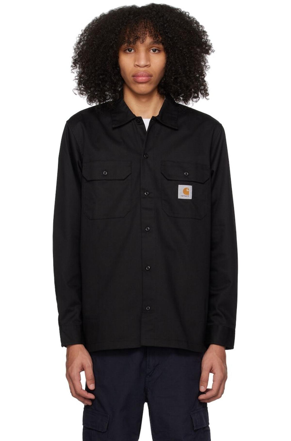 carhartt master shirt black