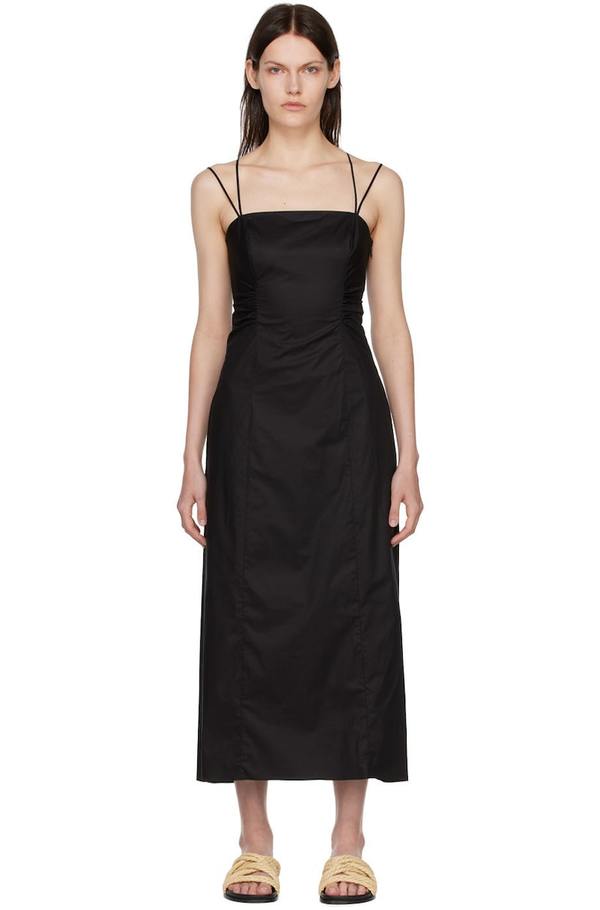 frame cotton dress Frame The Utility Shift Dress