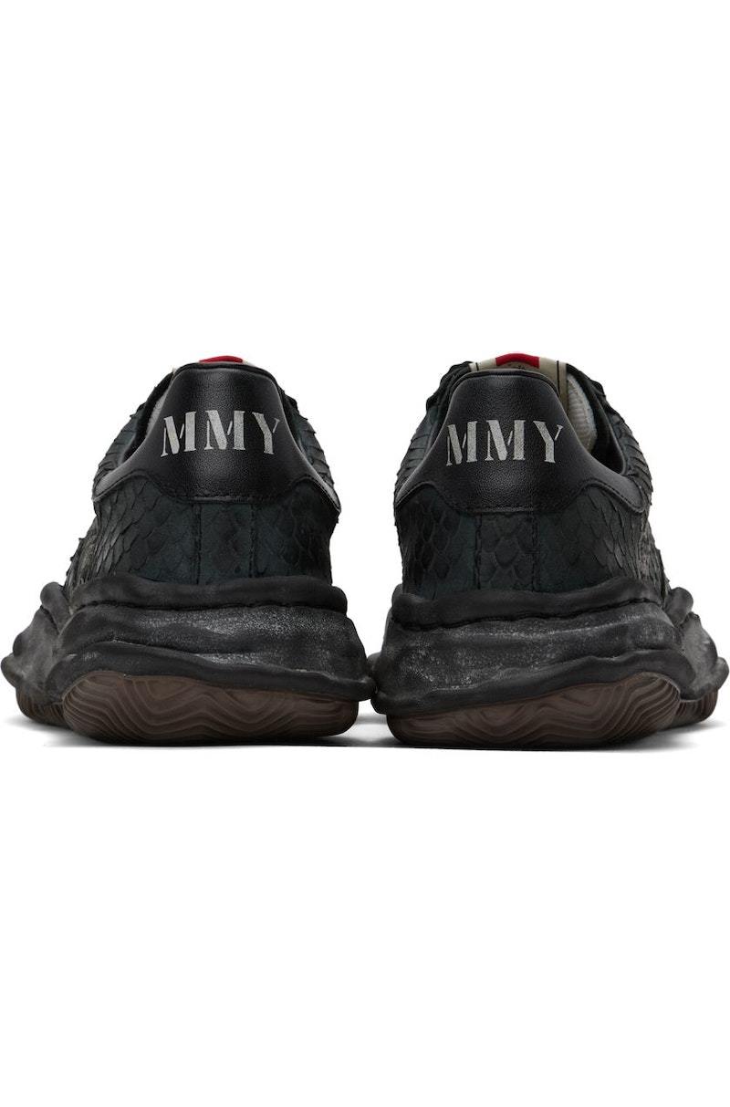 スニーカー MIHARAYASUHIRO Black Fabric Sneaker Mihara Yasuhiro Blakey Sneakers - Black | Garmentory