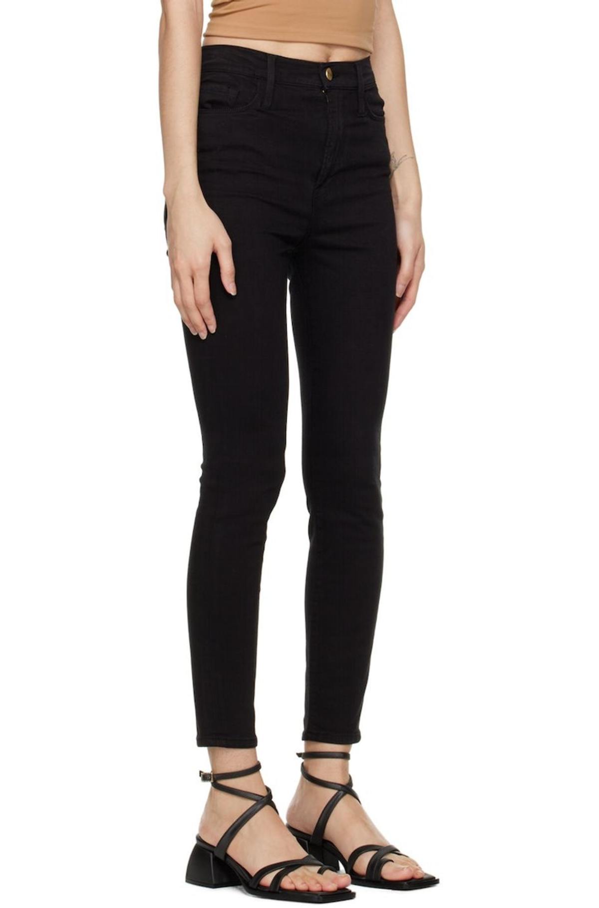 Frame Ali Jeans Black Garmentory