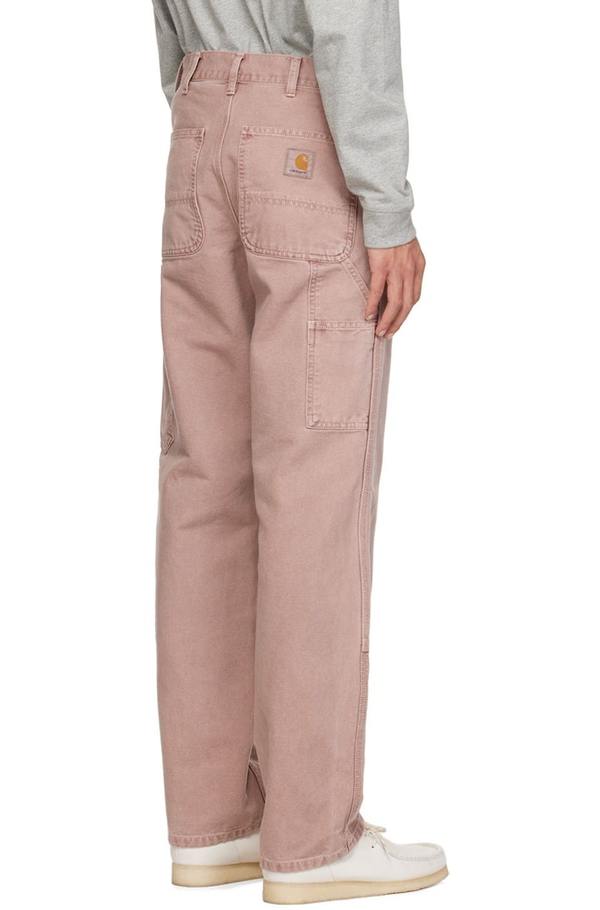 最終値下げ‼️Carhartt wip ダブル二ー ピンク Carhartt Work In Progress Double Knee Trousers - Pink | Garmentory