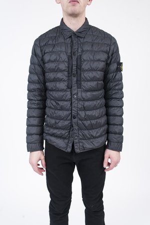 stone island down overshirt
