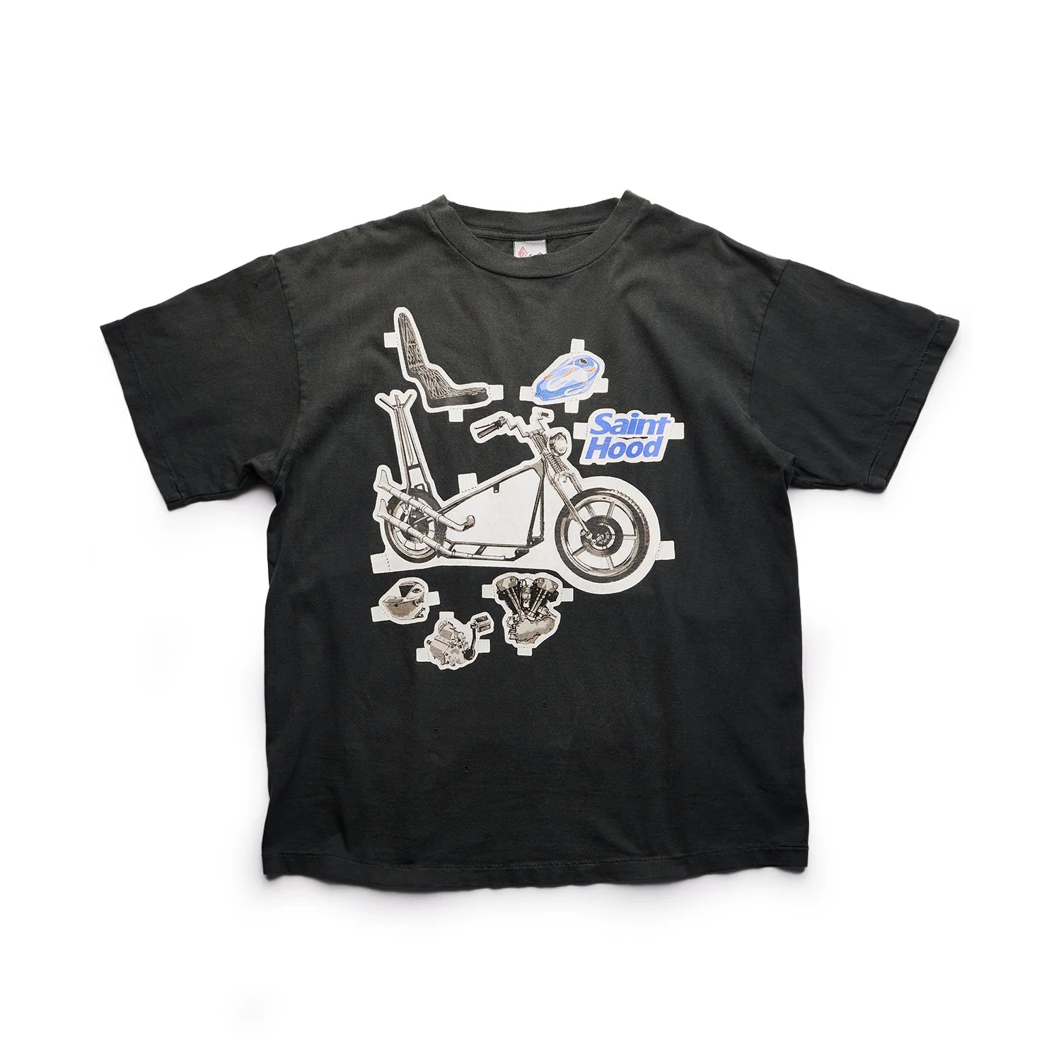 Saint Michael Bike T-shirt - Black | Garmentory