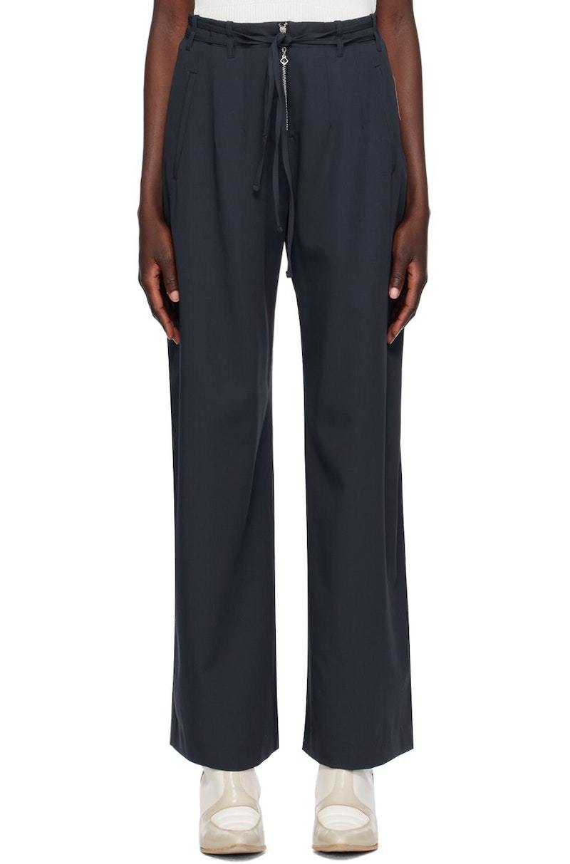 Our Legacy Serene Trousers - Navy | Garmentory