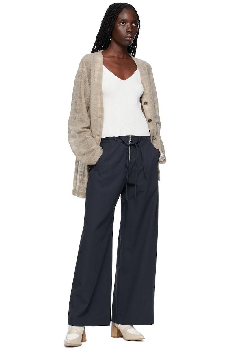 Our Legacy Serene Trousers - Navy | Garmentory