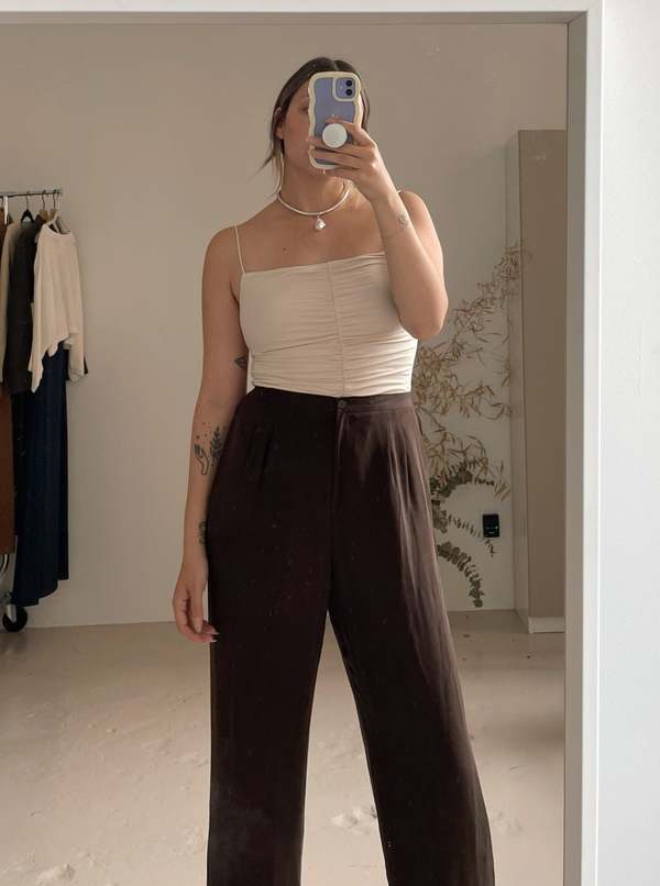 Sophie Rue Granada Ruched Cami - Ecru