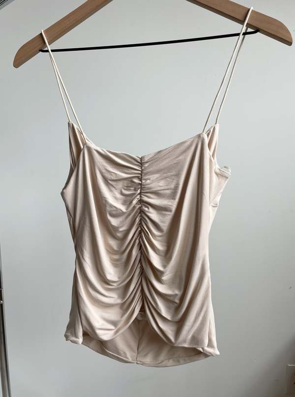 Sophie Rue Granada Ruched Cami - Ecru