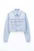Filippa K Classic Denim Jacket - Light Blue - Thumbnail 7