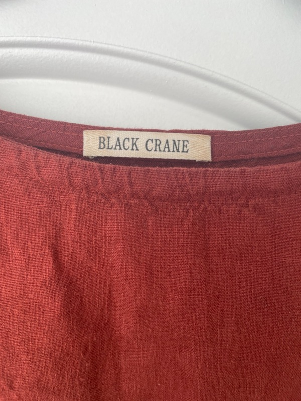 Black Crane Xiao Top / S
