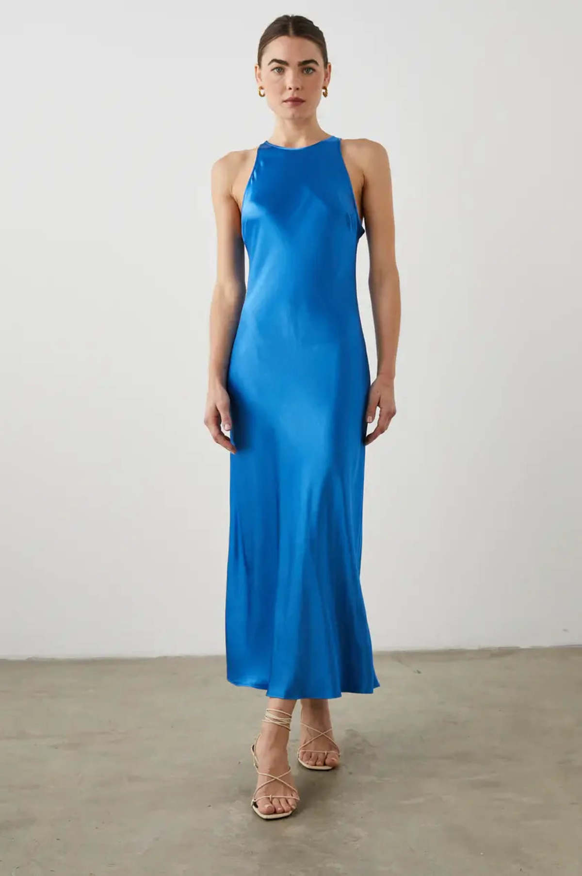 rails solene dress brown Rails Solene Satin Slipdress in Black at Nordstrom, Size X-Small
