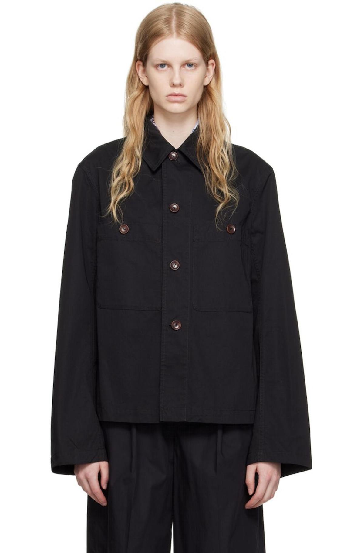 ジャケット・アウター Lemaire Black Military Jacket XS LEMAIRE Military Jacket - Black | Garmentory