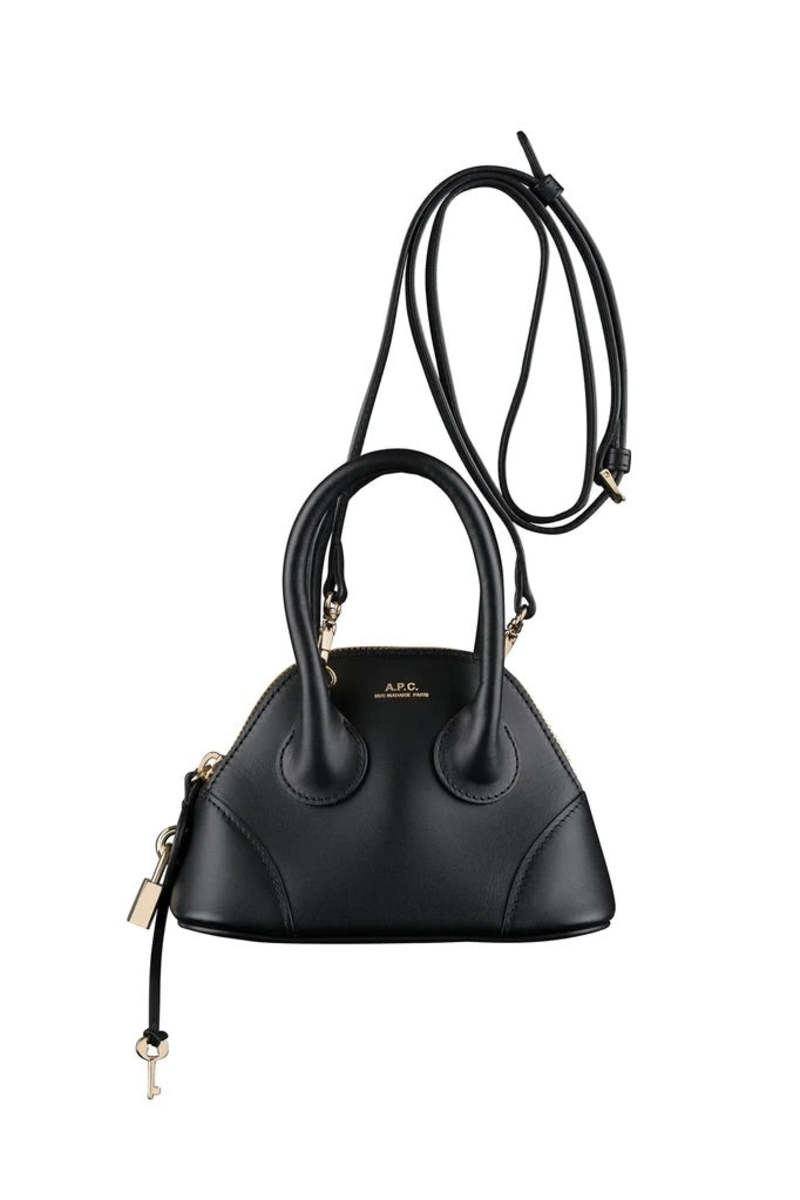 A.P.C. Sac Emma Mini Bag - Black | Garmentory