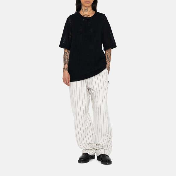 Unisex Stussy Brushed Beach Pant - Bone Stripe | Garmentory
