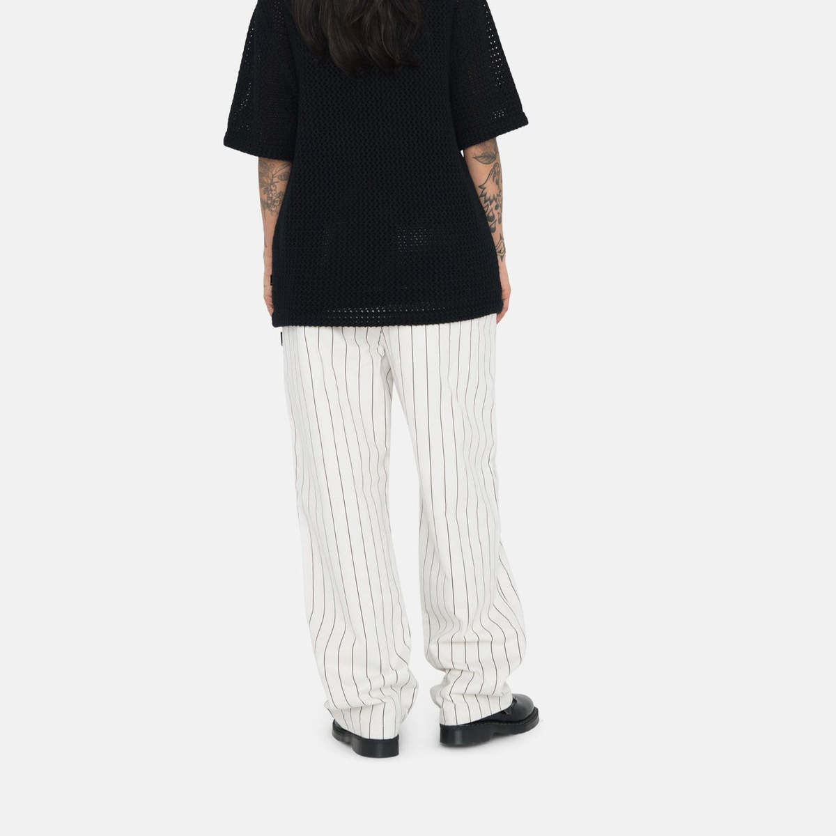 Unisex Stussy Brushed Beach Pant - Bone Stripe | Garmentory
