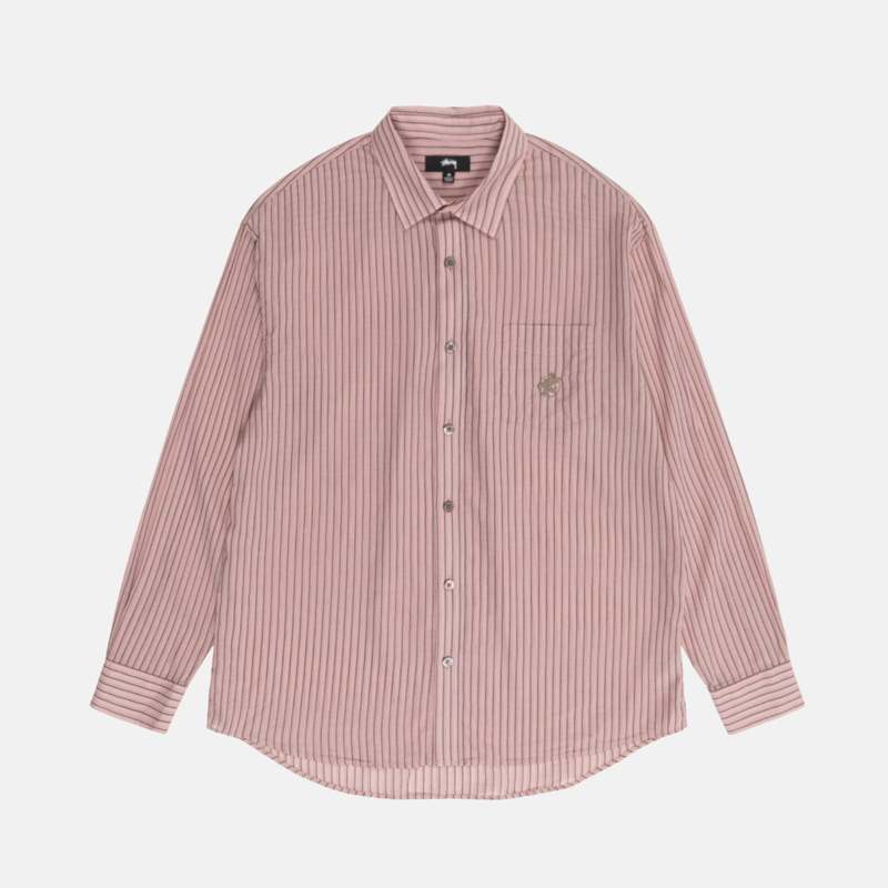 Stussy Lightweight Classic Shirt - Brick | Garmentory
