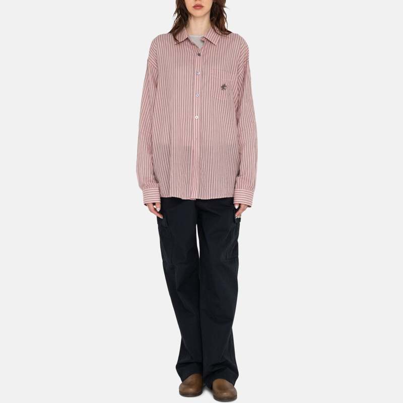Stussy Lightweight Classic Shirt - Brick | Garmentory