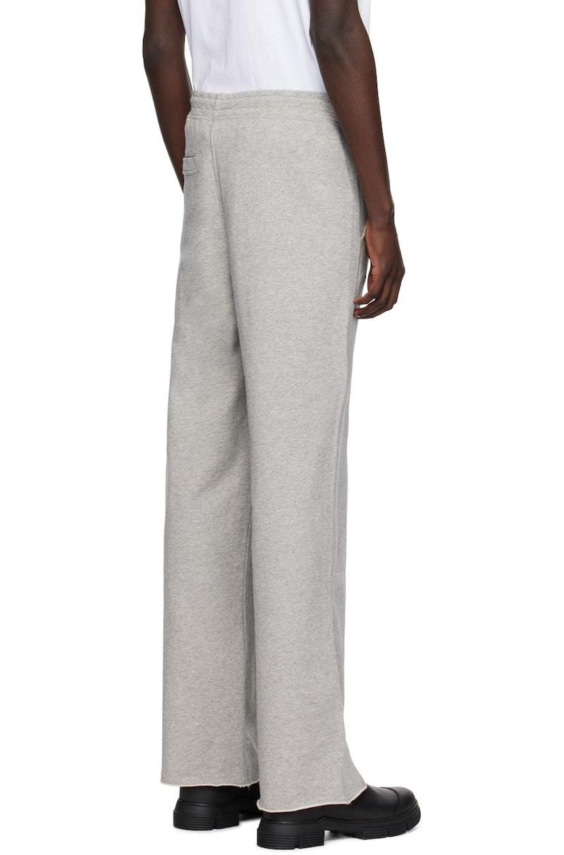 パンツ Ganni Loose fit software isoli pants paloma melange T3171921 Ganni Isoli Pants - Paloma Melange | Garmentory