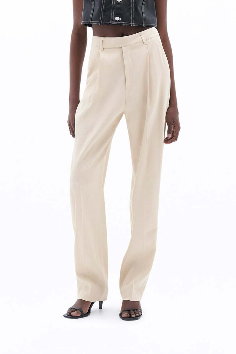【関税込み】Filippa K ベージュ Julie トラウザーズ 関税込み】Filippa K ベージュ Julie トラウザーズ (Filippa K
