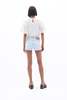 Filippa K Lace Front Shorts - Light Blue - Thumbnail 4