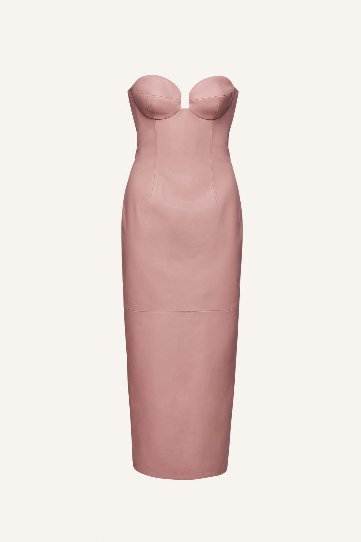 knee length dresses for ladies Kimora Leather Dress – Retrofete main image 1