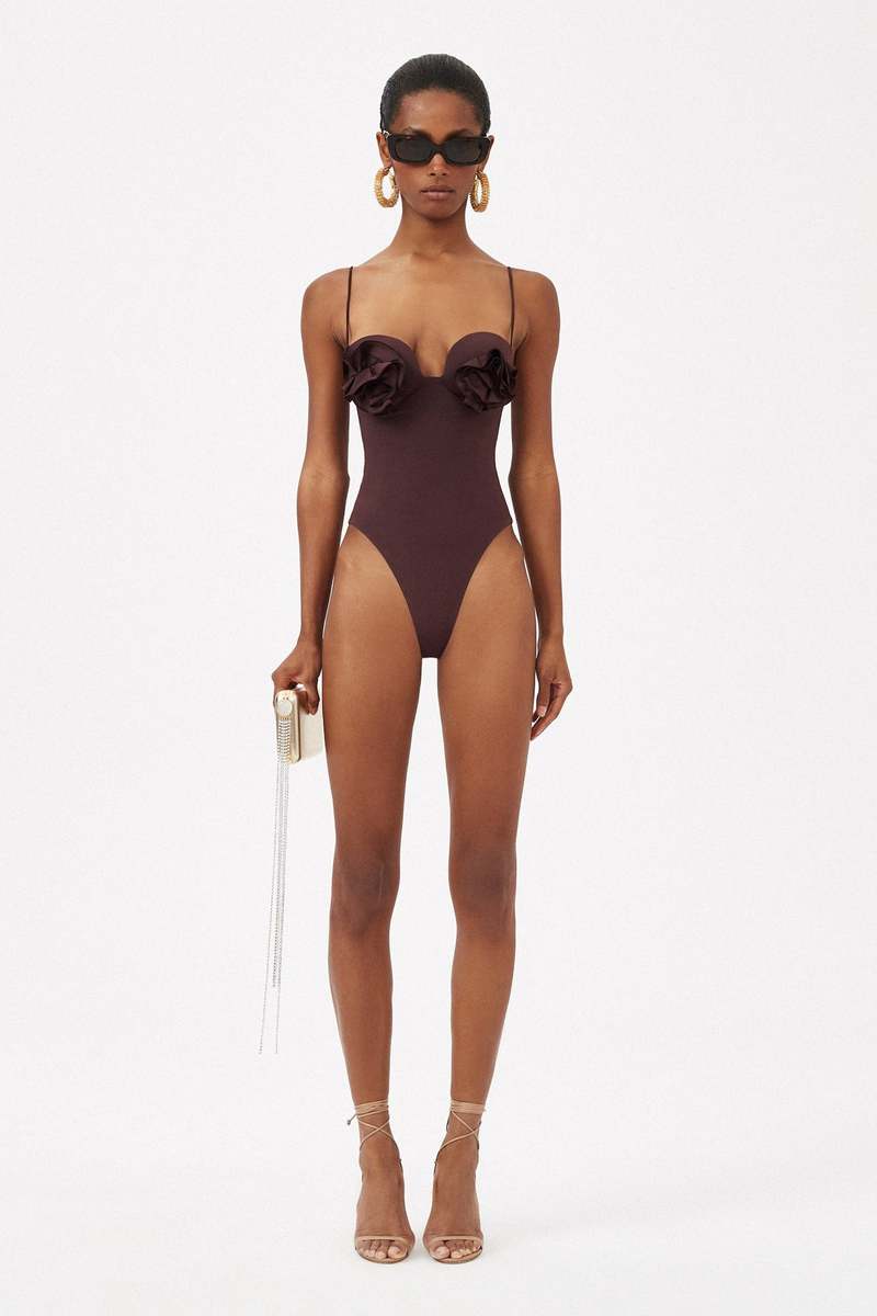 Magda Butrym Swimsuit - Burgundy | Garmentory
