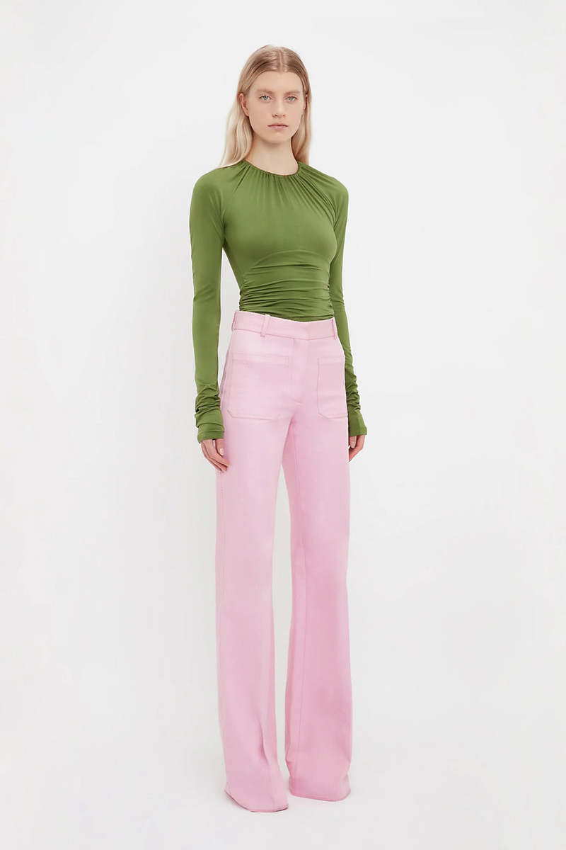 ボトムスその他 Victoria Beckham Pantalone Alina grey in wool Victoria Beckham Pantalone Alina grey in wool | TheDoubleF
