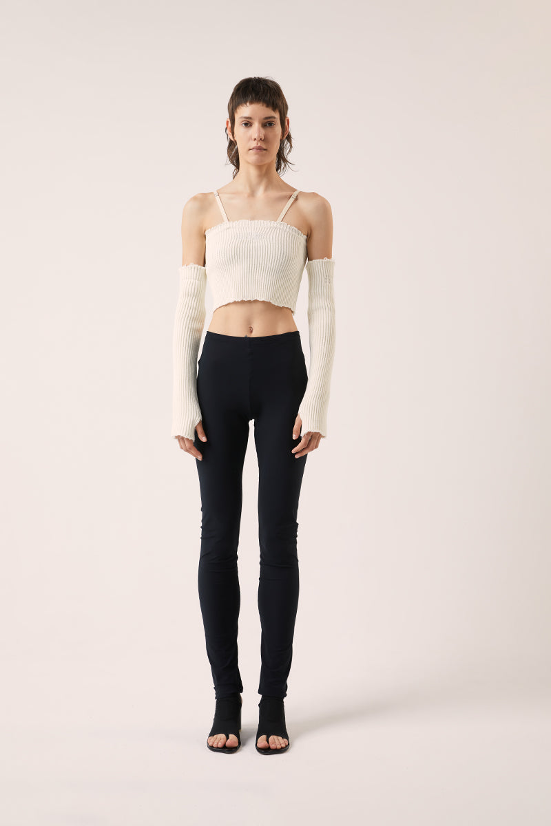 MM6 アームウォーマー MM6 Maison Margiela Arm Warmers - Cream White | Garmentory