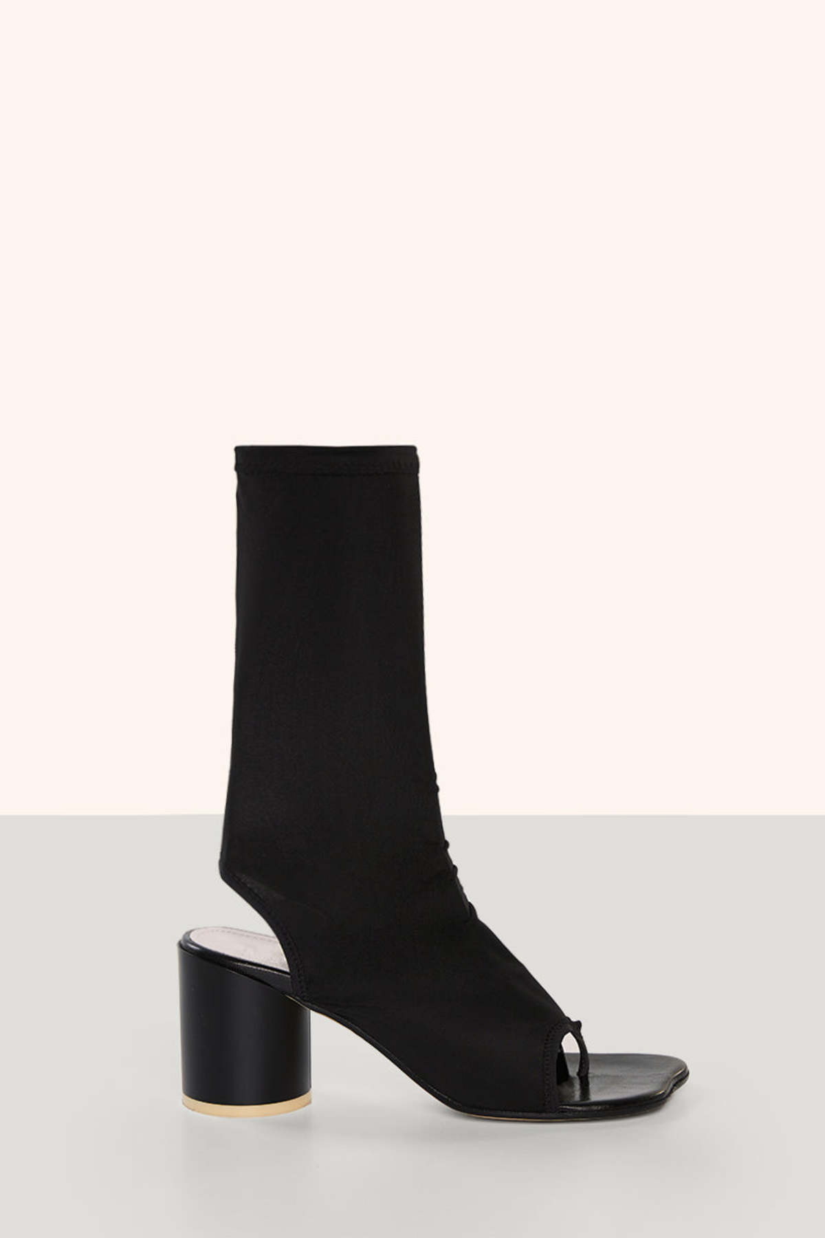 MM6 Maison Margiela Slip On Sock Boots - Black | Garmentory