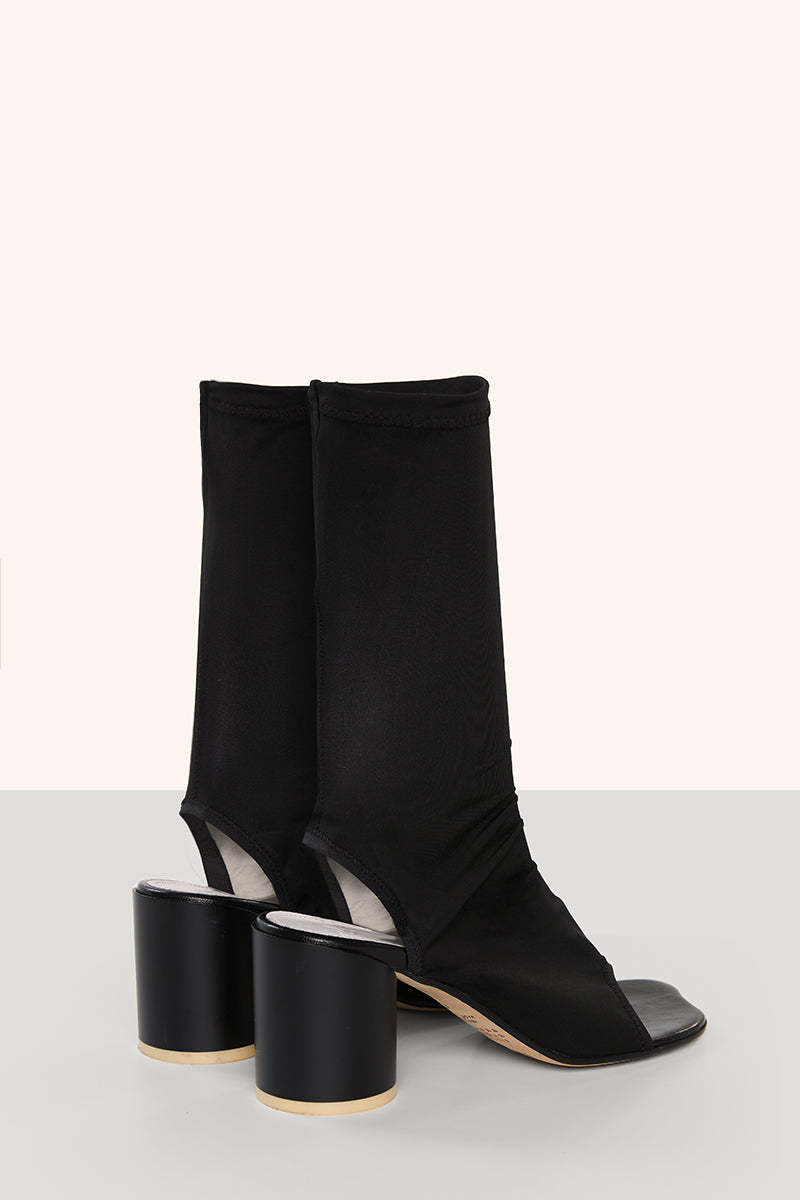 MM6 Maison Margiela Slip On Sock Boots - Black | Garmentory