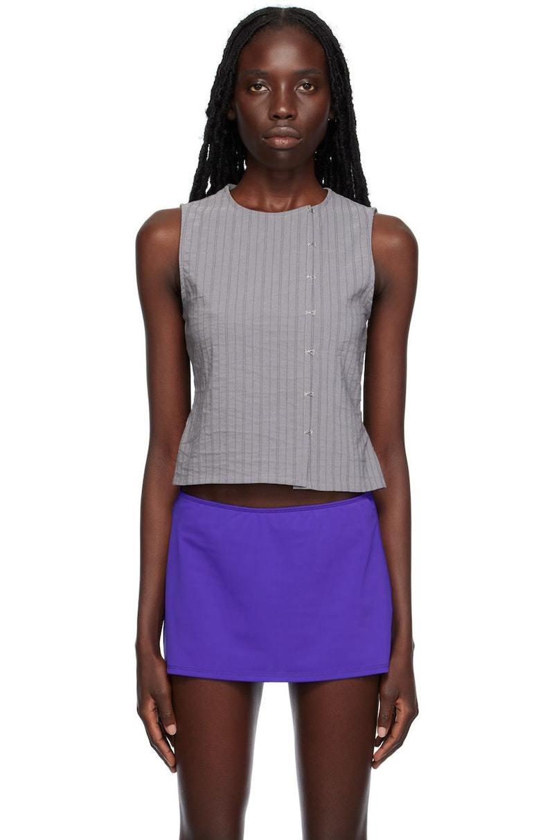 Paloma Wool Mufi Tank Top - Gray | Garmentory
