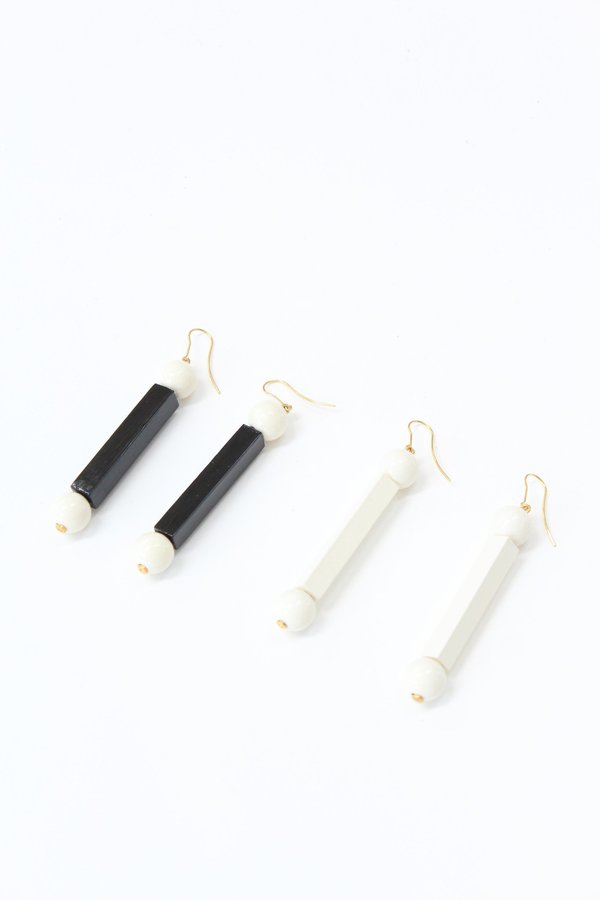 Apres Ski Wooden Earrings Apres Ski Wooden Earrings