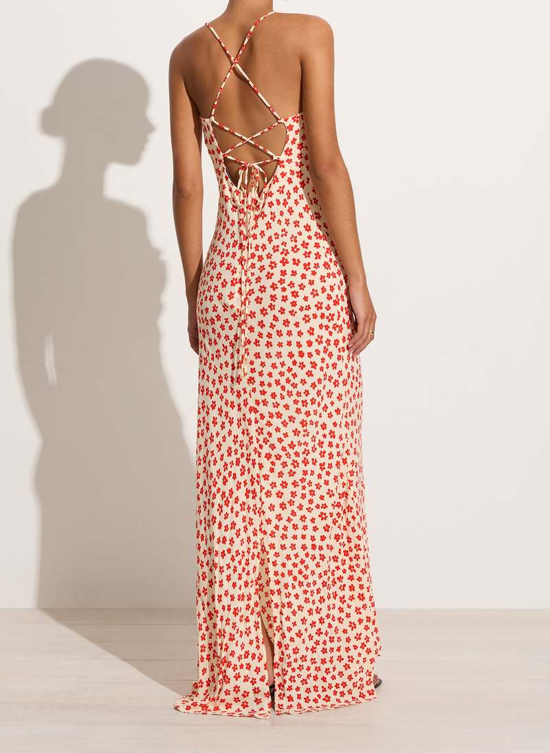 strapless open back dress Ego | Diva Premium | PINK CARNATION 3 PIECE