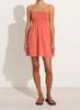 Faithfull The Brand Mursia Mini Dress - Melon - Thumbnail 1