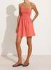 Faithfull The Brand Mursia Mini Dress - Melon - Thumbnail 2