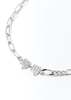 DEPARTMENT Biaobai Necklace - Silver/Rhinestone - Thumbnail 4