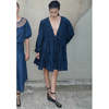 Merlette Lasse Tiered Dress - Navy - Thumbnail 3