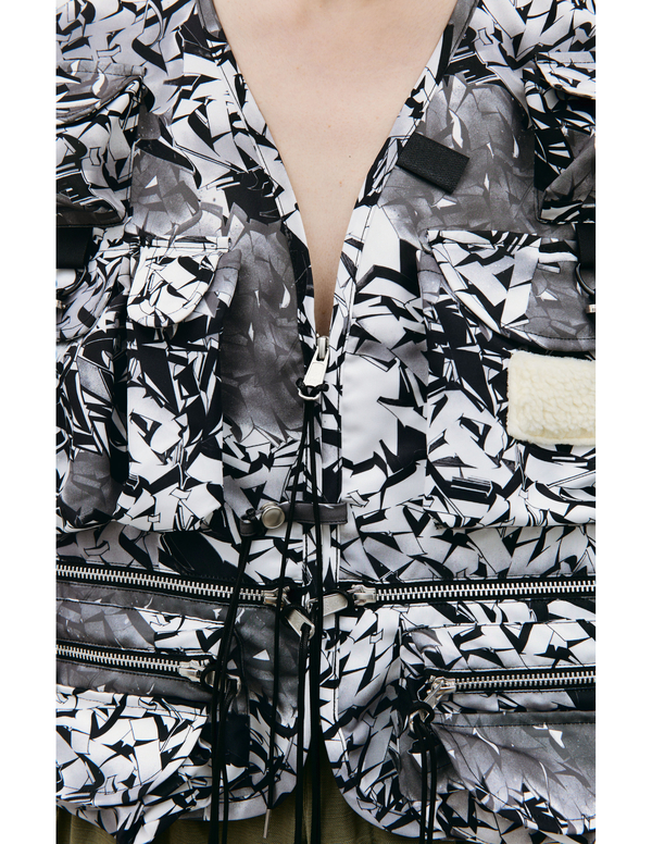 Children of the discordance 2AM graffiti vest - Gray