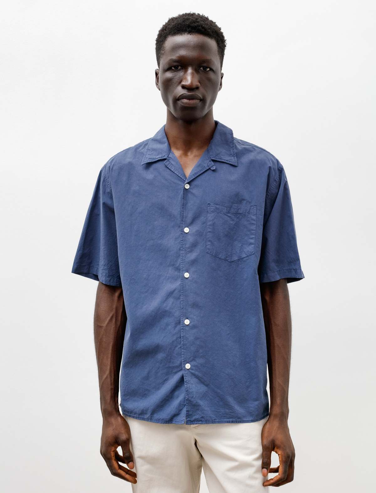 Norse Projects Carsten Tencel - Calcite Blue | Garmentory
