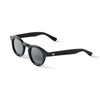 French Kiwis Jude Unisex Sunglasses With Polarized Lenses - Black - Thumbnail 2