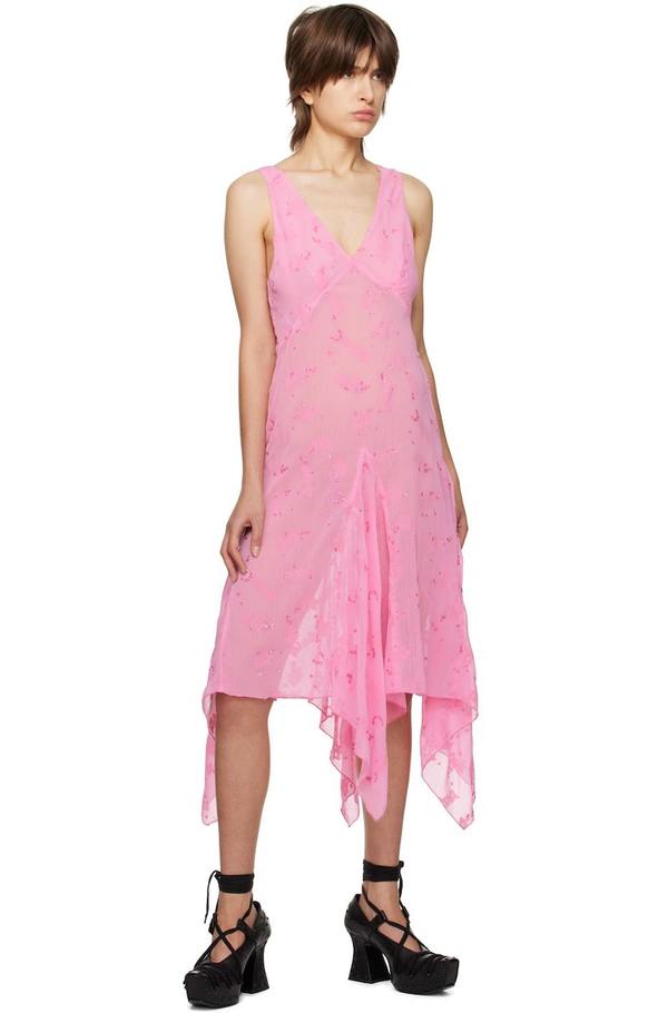 anna sui kenai midi dress anna sui kenai midi dress Snakeskin Sequin & Lace Midi Dress