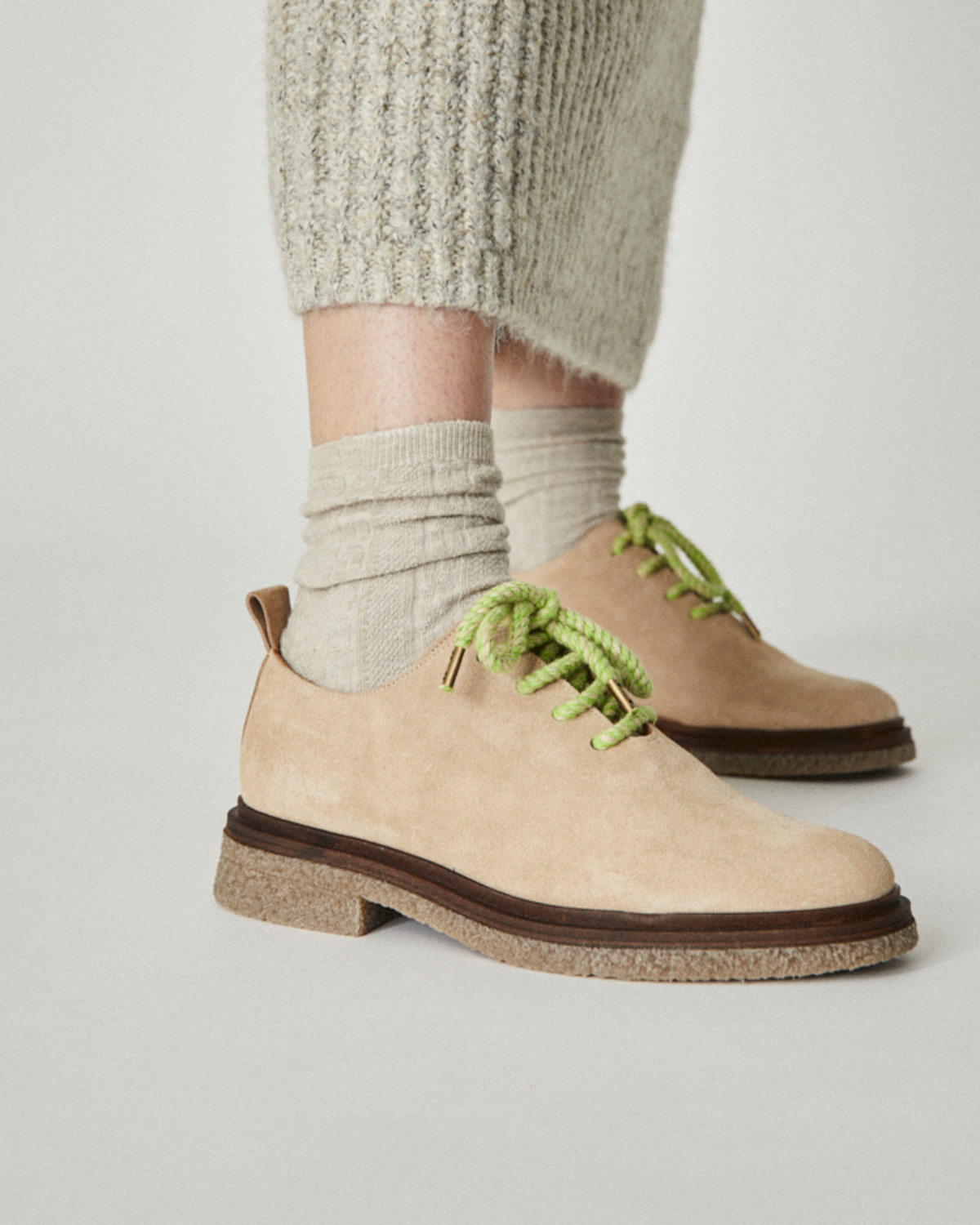 NAGUISA FAGUS SHOES- BEIGE | Garmentory