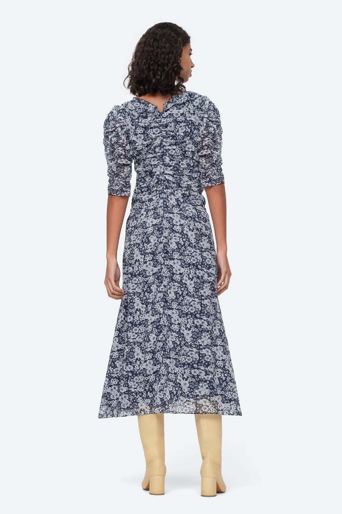 Sea NY Suzie S/S Dress - Navy - Image 2 of 2