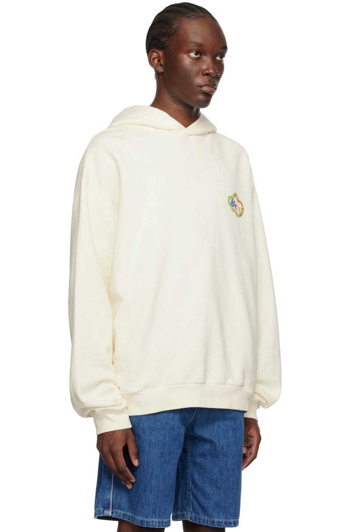 【MARNI】 x No Vacancy Inn cotton hoodie x No Vacancy Inn cotton hoodie in white - Marni | Mytheresa